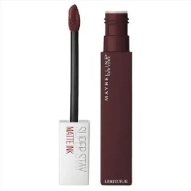 Maybelline Superstay Matte Ink, Labial Líquido Mate con Pigmentos de Color Intenso, Larga Duración Hasta 16 Horas, No Transfiere, Tono 112 Composer,  