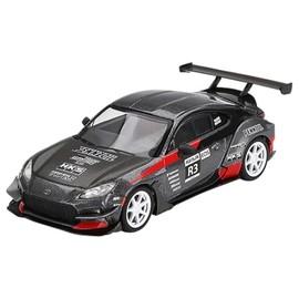 MINI GT 1/64 Toyota GR86 HKS Turbocharged GR86 Larry Chen (Left Handle) Finished Product MGT00836-BL