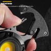 LED Keychain Flashlight Multi Functional High Brightness Portable Mini COB