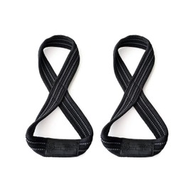 Gunsmith Fitness Figure 8 Lifting Straps - Ideal For Deadlifts, Shrugs & Weight Lifting (M - 30")