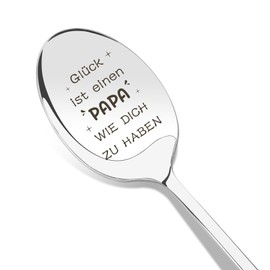 Geburtstagsgeschenk Vatertagsgeschenk Ostergeschenke Weihnachtsgeschenke Thanksgiving-Geschenk Valentinstag Geschenke für Papa von Tochter Sohn Löffel Kaffeelöffel Mit Gravur