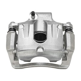 Detroit Axle - Rear Right Brake Caliper for Buick Rainier Chevy SSR Trailblazer EXT GMC Envoy XL XUV Isuzu Ascender Olds Bravada Saab 9-7X, Passenger Side Disc Brake Caliper w/Bracket Replacement