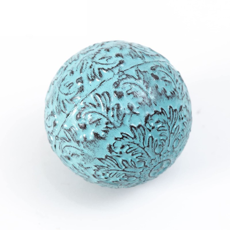YiLifebes Metal Ball Table Decor Table Decoration Ball Distressed Iron