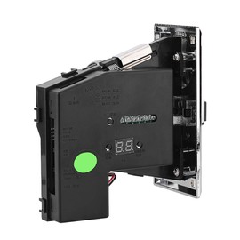 Coin Acceptor for Arcade, Metal Game Slot Machine Multi Currency Recognition Smart Coin Slot