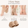 Silicone-Like Heel Protectors for Foot Care – Soft Gel Heel