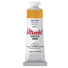 Utrecht Artists' Oil Paint - Indian Yellow, 37 ml tube