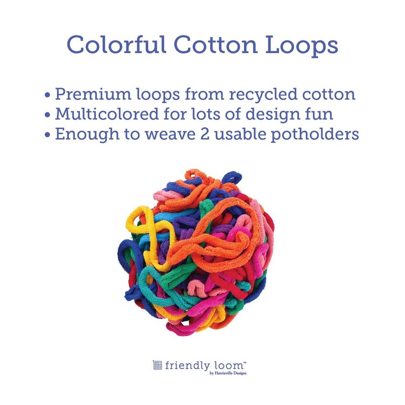 Harrisville Designs Harrisville Designs Friendly Loom | 7" Traditional Potholder