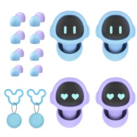 Quietide Q40 Blue A and Blue A Ear Plugs for Kids (6-12 Years) Live Earplugs for Kids, 4 Sizes with Eartips for Concerts, Festivals, Airplanes, Cinemas, Home, School, Play, Etc