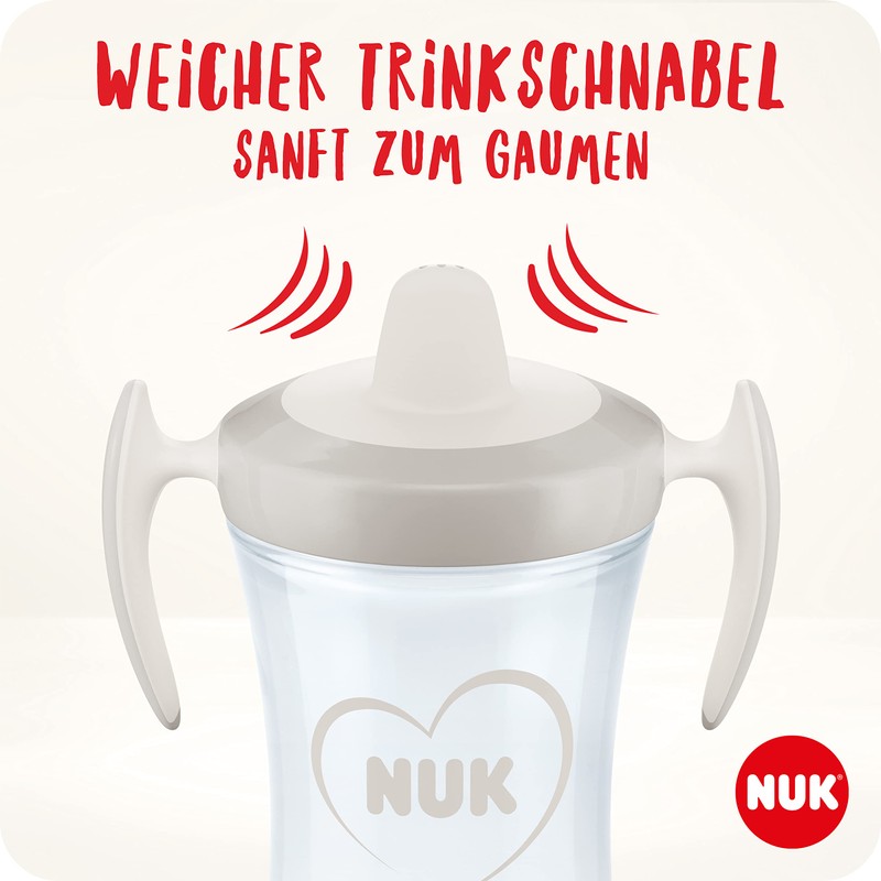 NUK Trainer Cup Learning Cup Leak-proof Cup with Soft Spout