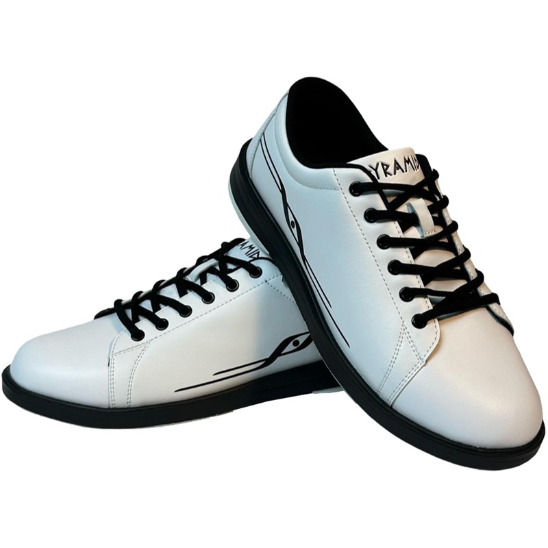 Pirámide Ram para hombre blanco zapatos de bolos White blanco/negro