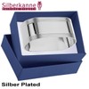 SILBERKANNE Napkin Ring 5.5 x 2.5 cm Premium Silver Plated