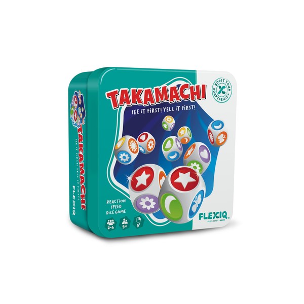 FlexiQ | Takamachi | Dice Game | Ages 5+ |