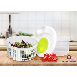Way Betta Large Salad Spinner Tosser Leaf Dryer Lettuce Veg Drainer Dressing Herb Water & Colander Multifunctional Dehydrator for Drain Leafy Vegetables