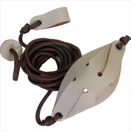 Old-Fashioned Slingshot Rock Sling Tennis Ball Thrower Shepherds Sling (1pack)