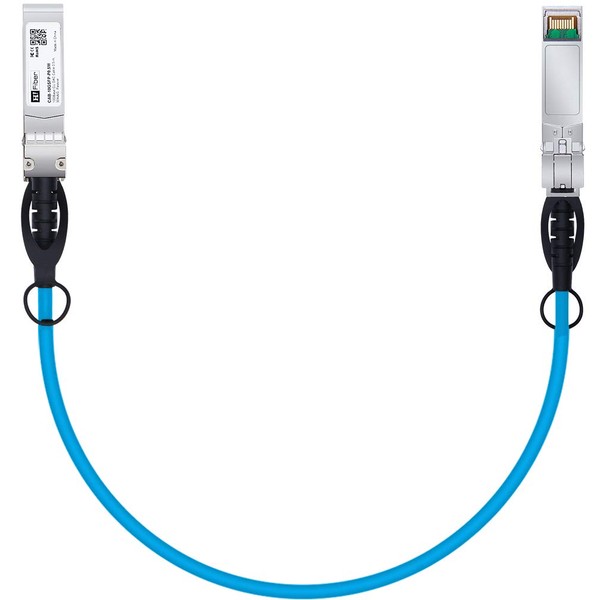 Blue SFP+ Cable, 10G SFP+ DAC, 0.3M(0.98ft), Passive Direct Attach