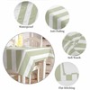 Boanket Waterproof Tablecloth - Sage Green Striped Oil Proof Spill