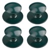 MOROBOR Adhesive Cabinet Knobs, 4pcs Self-Stick Instant Kitchen Cabinet Knobs