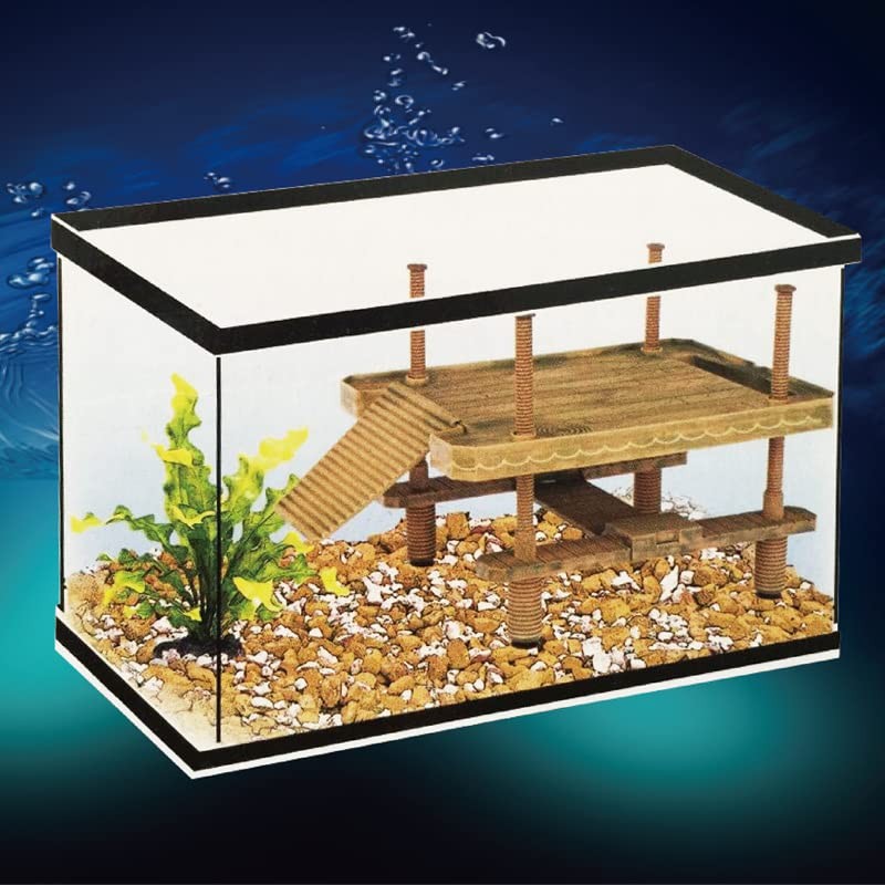 Large turtle basking platform, Floating dock for turtle tank, Turtle