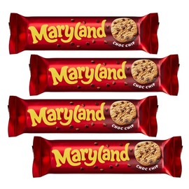 Maryland Chocolate Chip Cookies Bundle | Perfect afternoon tea biscuits | Chocolate Chip Biscuits | Perfect biscuits for gifting | Biscuits for HIM & HER | Available for Hampers (200g x 4 Packs)