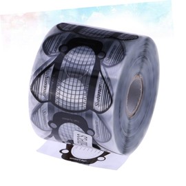 WOONEKY Nail Gel Extension Holder 500pcs Gel Manicure Extension Paper Nail Art Tray