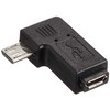 SS-Services Micro USB Converter Connector (Micro Female/Micro Male, L Type