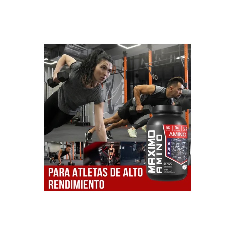 Aminoacidos Maximo 1kg 200 Servicios Varios Sabores