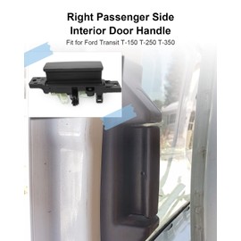 LANDSIN Car Interior Door Handle Fit for 2015-2019 Ford Transit T-150 T-250 T-350 Right Passenger Side Replacement for # CK4Z-6122666-A CK4Z6122666A Inside Sliding Door Handle Accessories