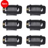 PNK Trend Self Snap On Wig Clip 6PCS (Black), Made