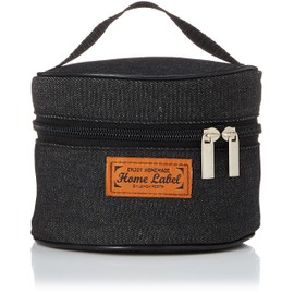PEARL METAL Lunch Bag Black Denim 770 Bowl Lunch Jar Bag Home Label HB-4745