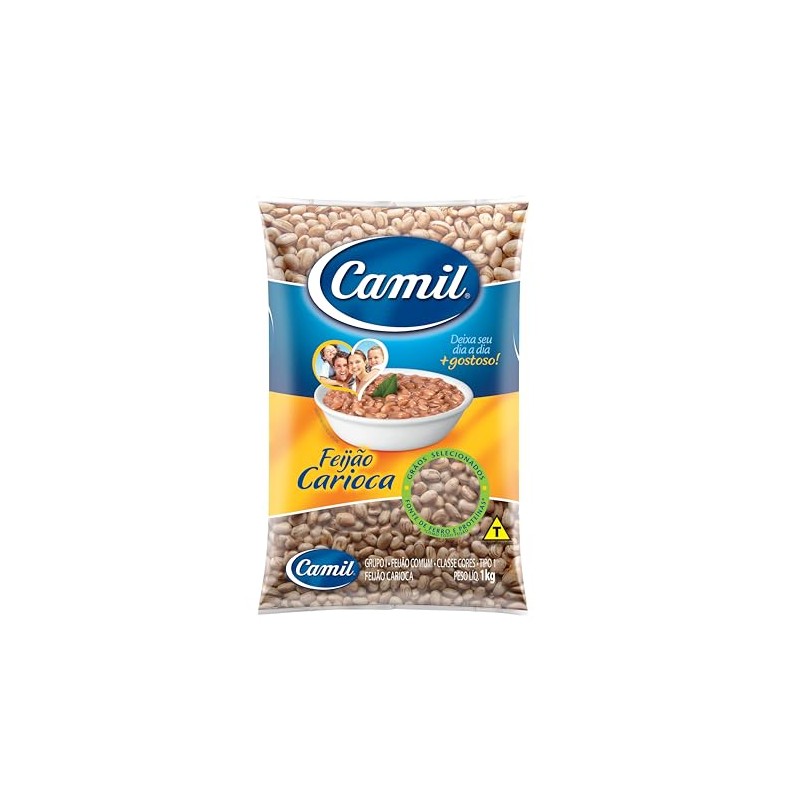 Camil Feijao Carioca Pinto Beans 2.2 Lbs Pack