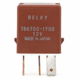 156700-1700 12VDC 20A 5Pin Automotive Power Relay Compatible with 90987-04004 90987-T4001 TD156700-3360 82501-TC000 156700-0860 SPDT