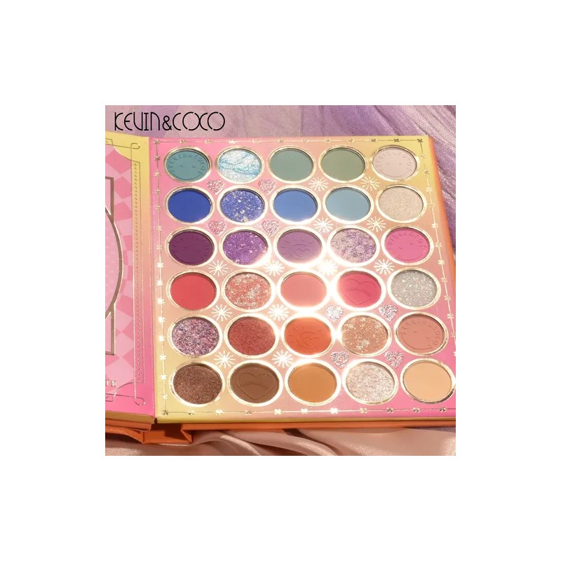 Paleta De Sombras 72 Tonos Kevin Coco, Maquillaje