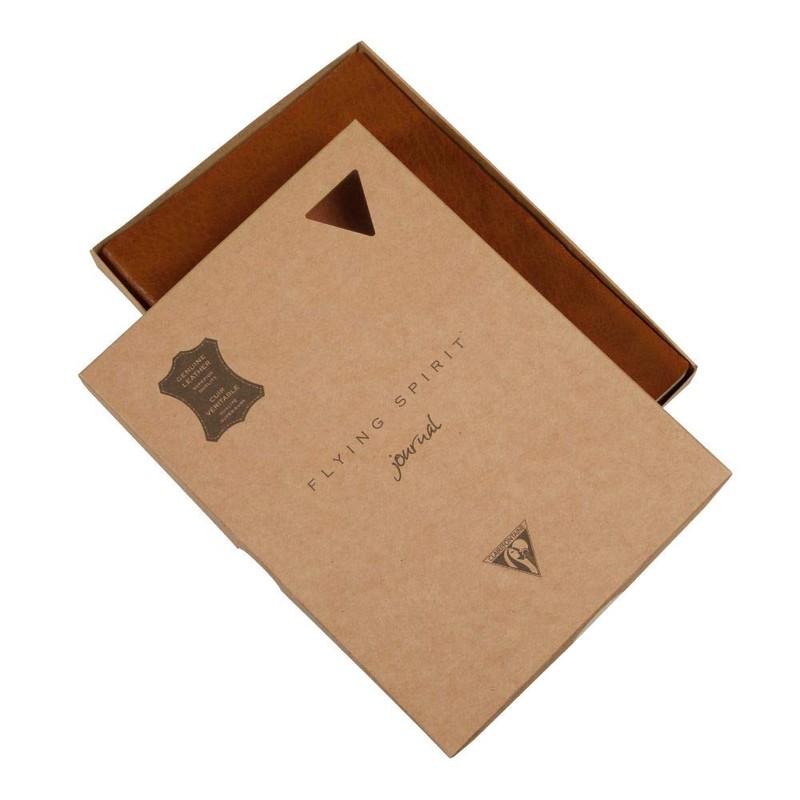 Clairefontaine Flying Spirit 106943C Book Cover Leather 14.8 x 21