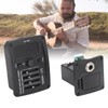 Acoustic Guitar 4 Band Equalizer EQ Preamps Piezo Pickup Chromatic
