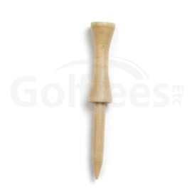 Golf Tees Etc 2 3/4" Step Down Tees - Pack of 25 (Natural)