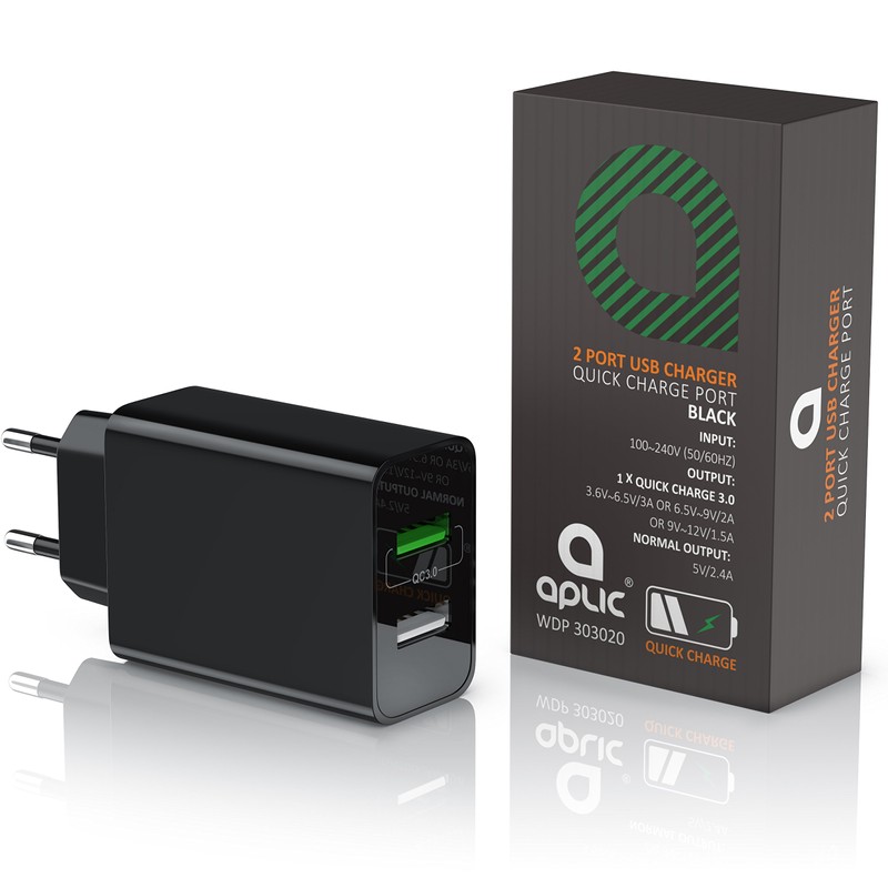 CSL USB Charger 30 W QC 3.0 2 Port Power