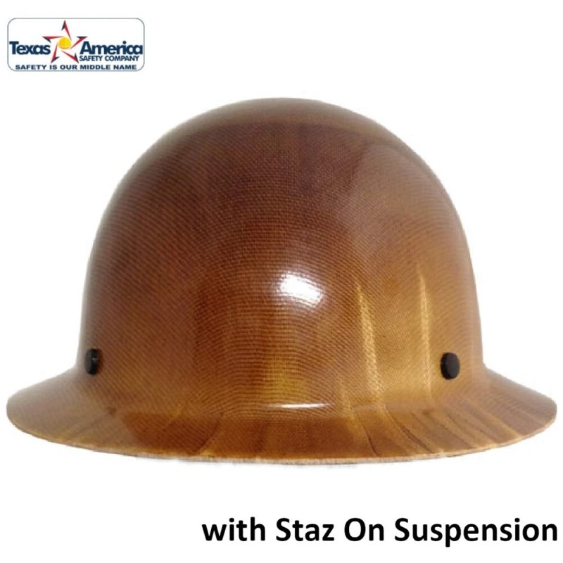 MSA Skullgard Full Brim Hard Hat With STAZ ON Suspension