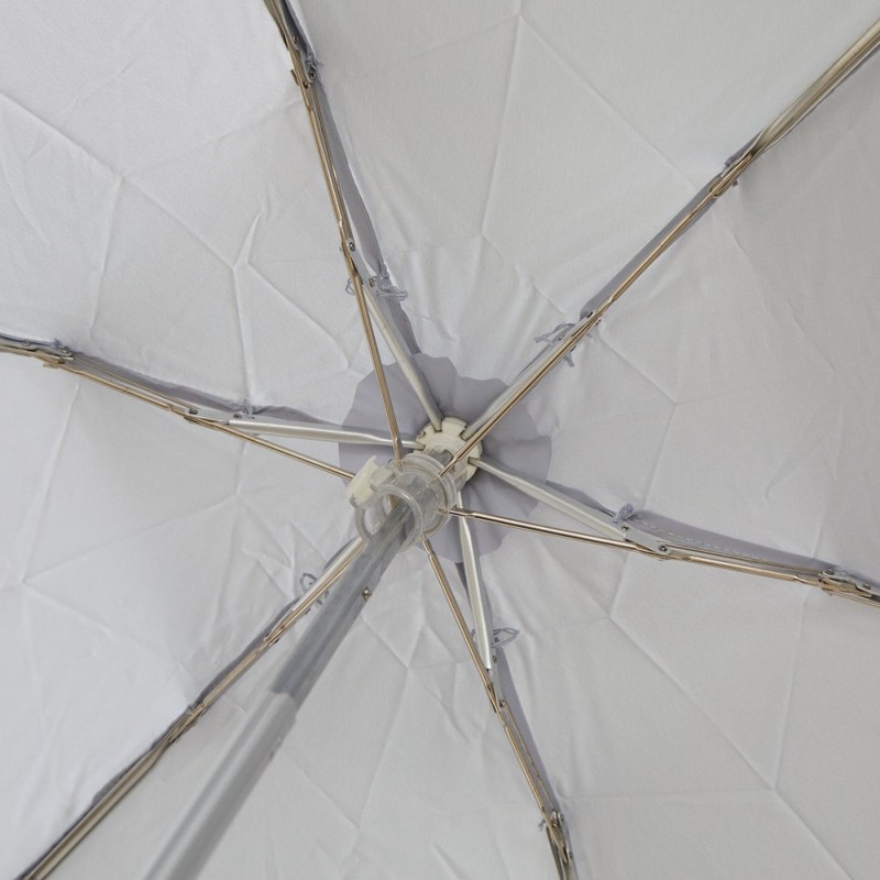 JAJU [JAJU] One Span Size Lightweight 5-Fold Sun/Rain Umbrella_Sky Blue