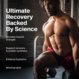 MuscleTech Platinum Essential Amino Acids Supplement with Electrolytes, Fruit Punch - Pre-Workout Powder for Energy, Muscle Growth & Strength Builder - EAA Complex for Men & Women - 30 Servings