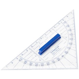 STAEDTLER Mars 568 36 16 cm Geometry Set Square with Grip, White