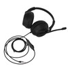 Binaural Customer Service Headset ENC Noise Reduction 3.5mm Communication Headset