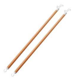 28" Dressing Stick for Elderly, One Piece Real Beech Wood Dressing Long Stick & Shoe Stick, Disability Aids for Daily Living for Pants, Shoes, Socks and Shirts, 2PK