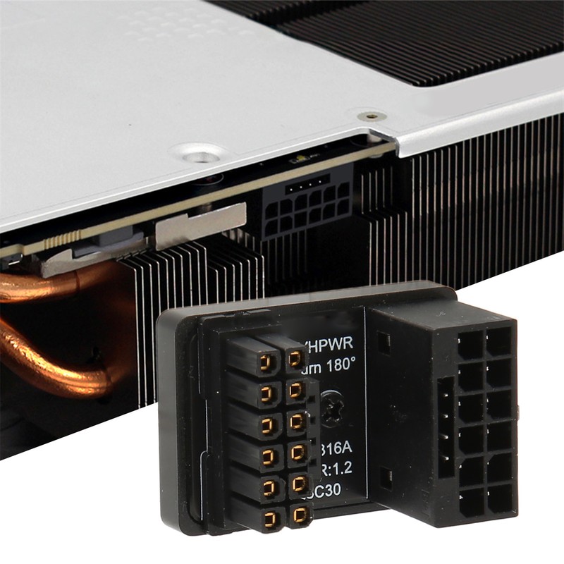 GPU PCIe Connector 600W 12V HPWR 16P to 16P Male