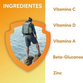 Gomitas Multivitamínico Vitamina D3 Defensas Inmunologico Sabor Mandarina