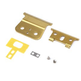 2pcs Electric Hair Clipper Blade Hair Trimmer Metal Replacement Cutter Head ToolYellow