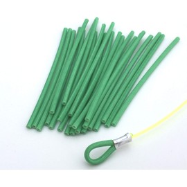 Chafing Tubing Coated Polyester Braid Loop Protectors 4" 25 Pieces (1.2mm ID)