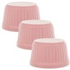 KADAX Soufflé Moulds Set, 3 Pieces, Diameter 9 cm, Crème