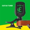 Guitar Tuner Clip-On Tuner Digital Mini Electronic Tuner with LCD