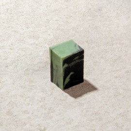 AHAL Bio Cosmética Mini Jabón Facial de Carbón Activado