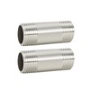 ChillWaves 304 Stainless Steel Pipe Fitting, Nipple Cast Pipe 1/2"